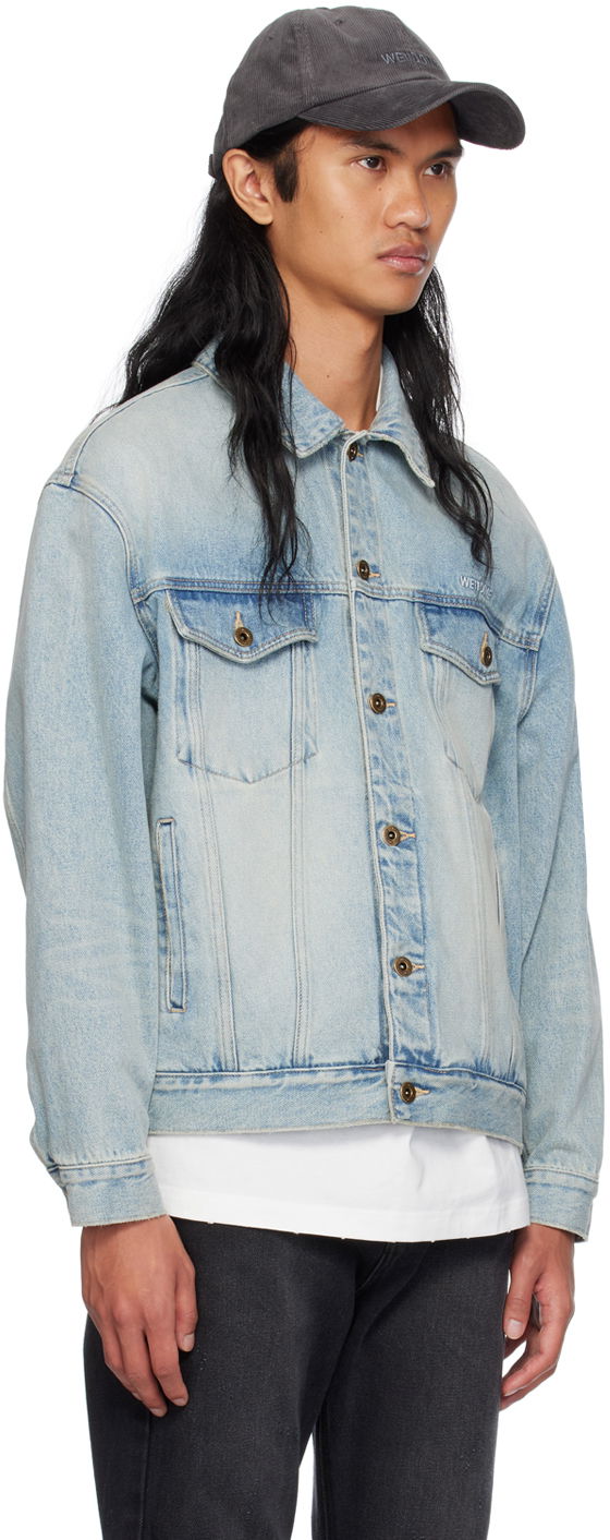 Яке We11done Washed Denim Jacket Синьо | WD-DJ2-24-345-M-SK, 1