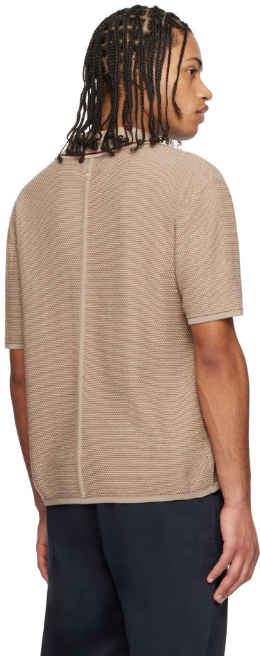 Поло тениска rag & bone Rag & Bone Harvey Jonny Collar Polo Бежово | MBS24H041BC41, 2
