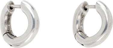 Обеци Ann Demeulemeester Ann Demeulemeester Mariela Anatomic Silver Loop Earrings Металик | 2520-W-JE07-JW020-070, 1