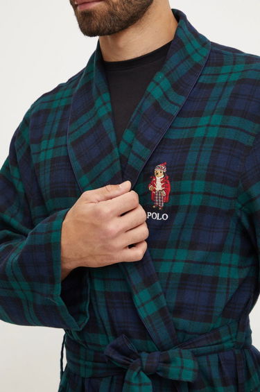 Пижама Polo by Ralph Lauren Flannel Dressing Gown Многоцветен | 714915986, 4