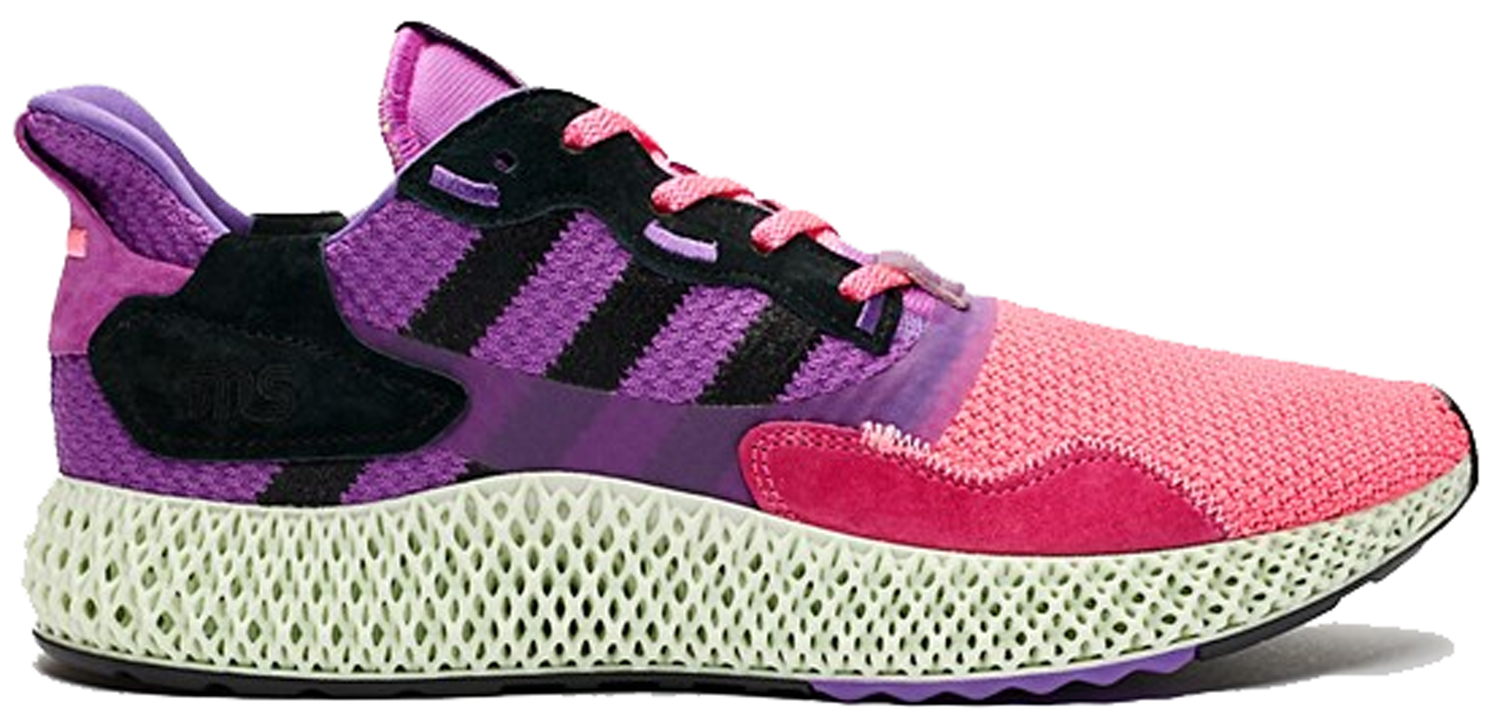 Кецове и обувки adidas Originals ZX 4000 4D SNS Los Angeles Sunset Лилаво | FV5525, 0