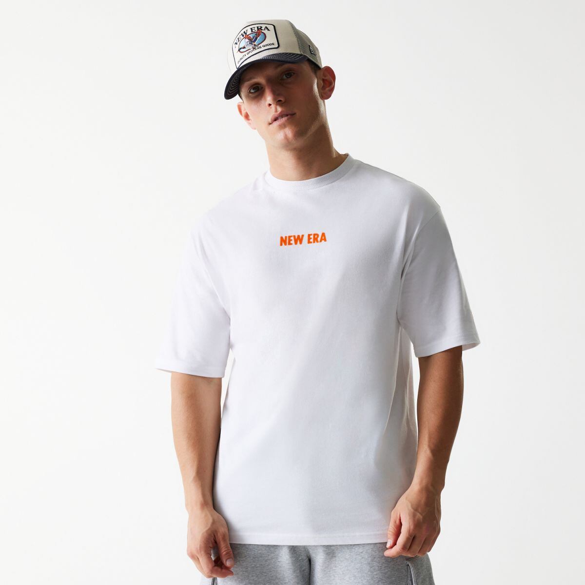 Тениска New Era New Era Finest Graphic Tee Бяло | 60684381, 0