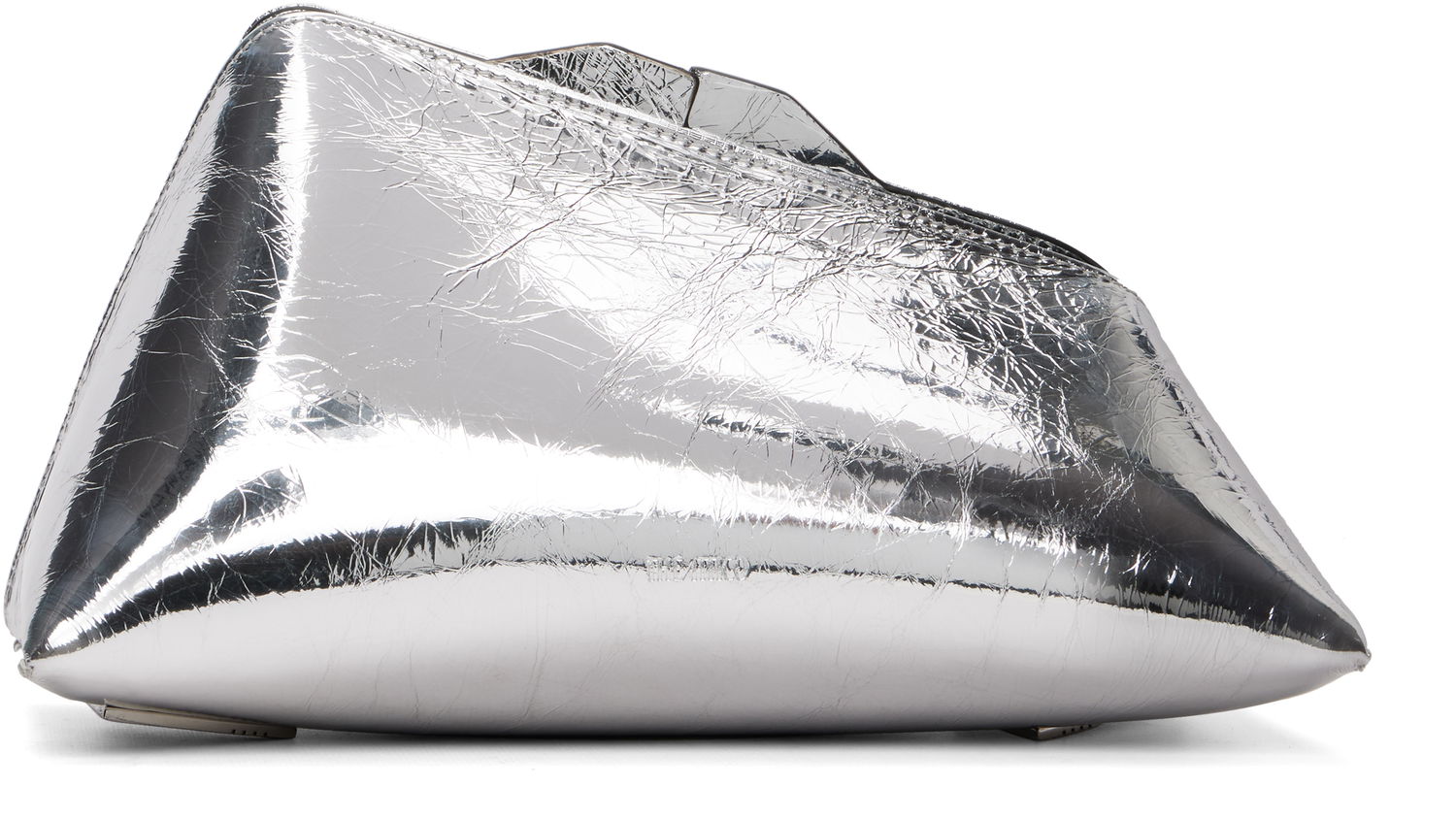 Дамска чанта The Attico Crinkled Metallic Clutch 8:30 PM Металик | 241WAH00001 LBT070AA, 0