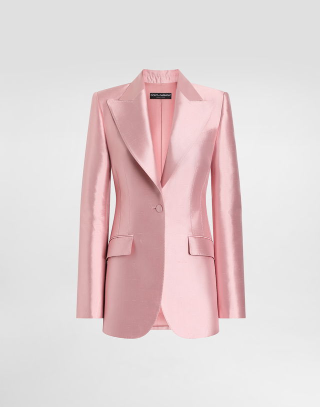 Dolce & Gabbana Women's Single-Breasted Silk Shantung Jacket