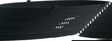 Чанта за кръста Compressport Waist Bag With Pockets Черно | cu00099b-990, 1