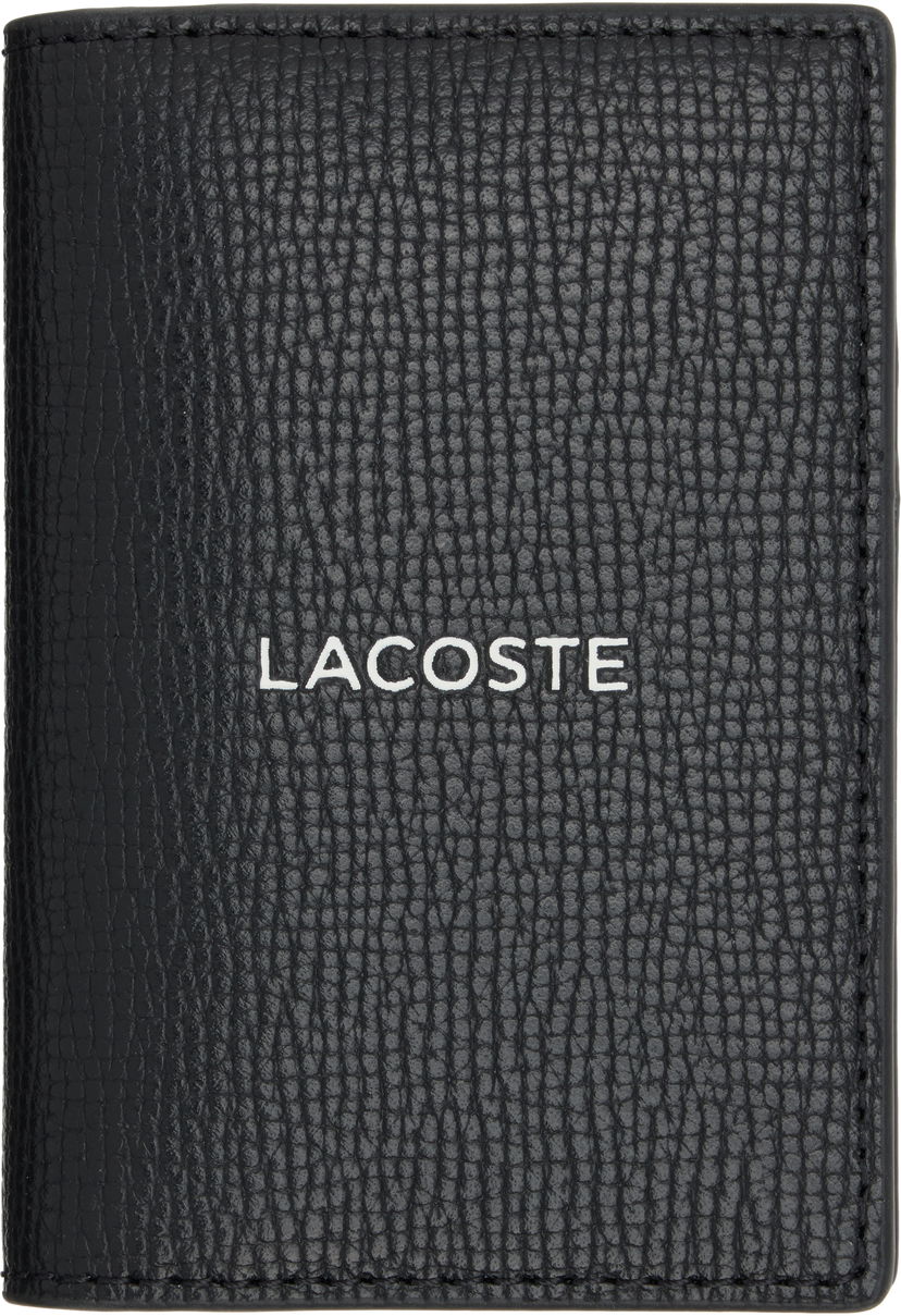 Портфейл Lacoste Lacoste Pocket Organizer Card Holder Черно | NH5055OI_000