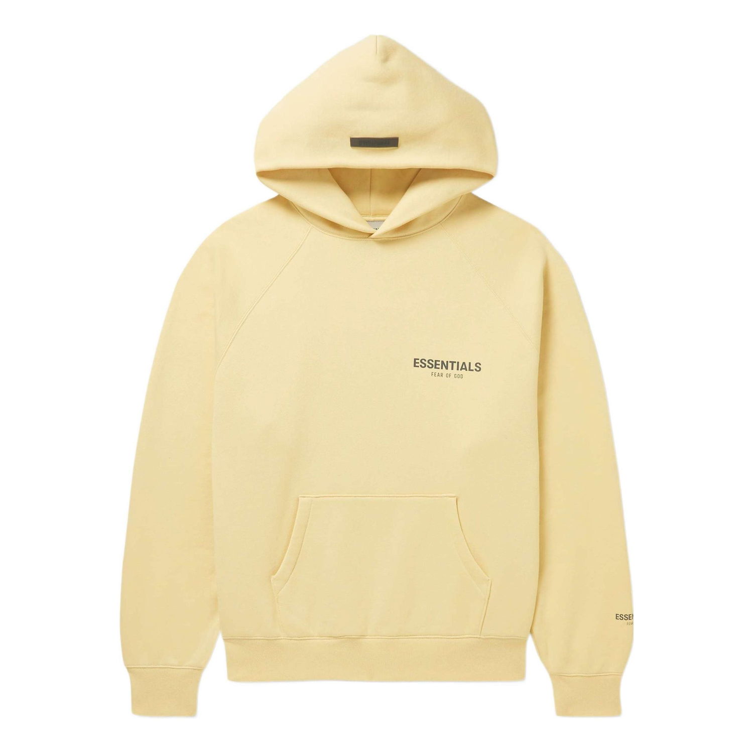 Суитчър Fear of God Essentials Hoodie Жълто | FOG-SS22-008, 0