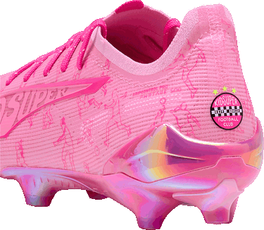 Кецове и обувки Puma Ultra 5 Ultimate X Kidsuper FG Розово | 108414-01, 4