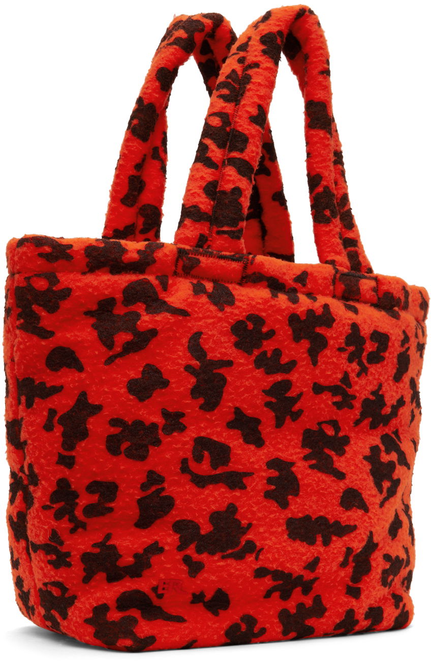 Голяма пазарска чанта ERL ERL Medium Puffer Tote Bag Червено | ERL07K233, 1