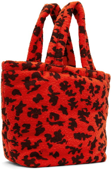 Голяма пазарска чанта ERL ERL Medium Puffer Tote Bag Червено | ERL07K233, 1