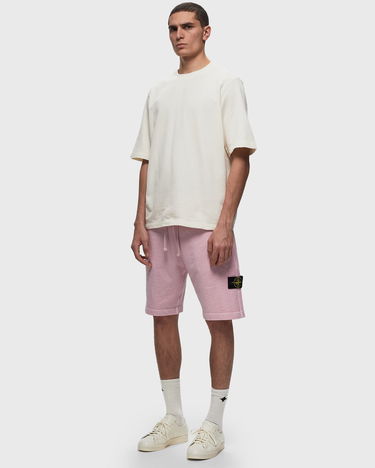 Къси панталони Stone Island Fleece Shorts Розово | 801563460.V0180, 1