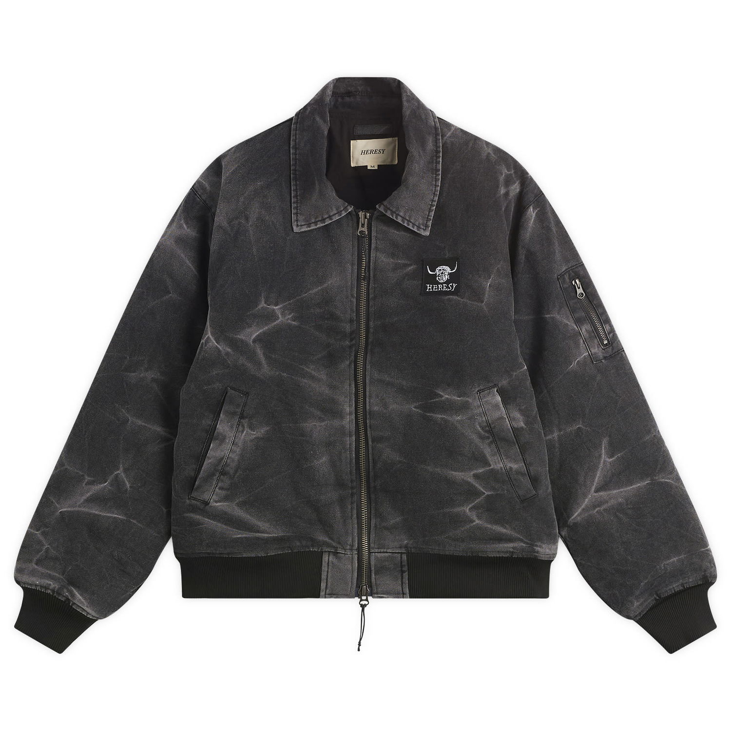 Яке бомбър Heresy Ooser Bomber Jacket Черно | HAW25-O10, 0