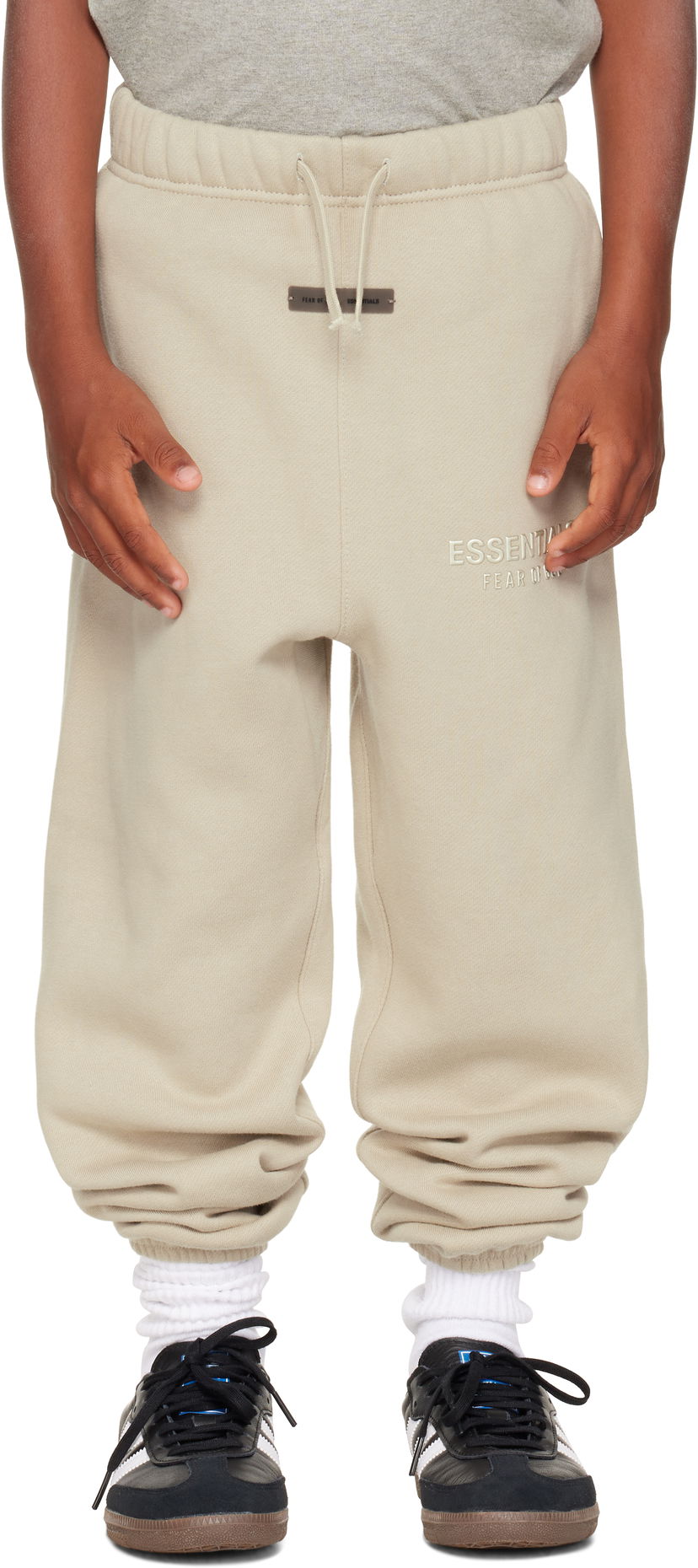 Спортни панталони Fear of God ESSENTIALS Classic Fit Sweatpants Бежово | 785SP253216K