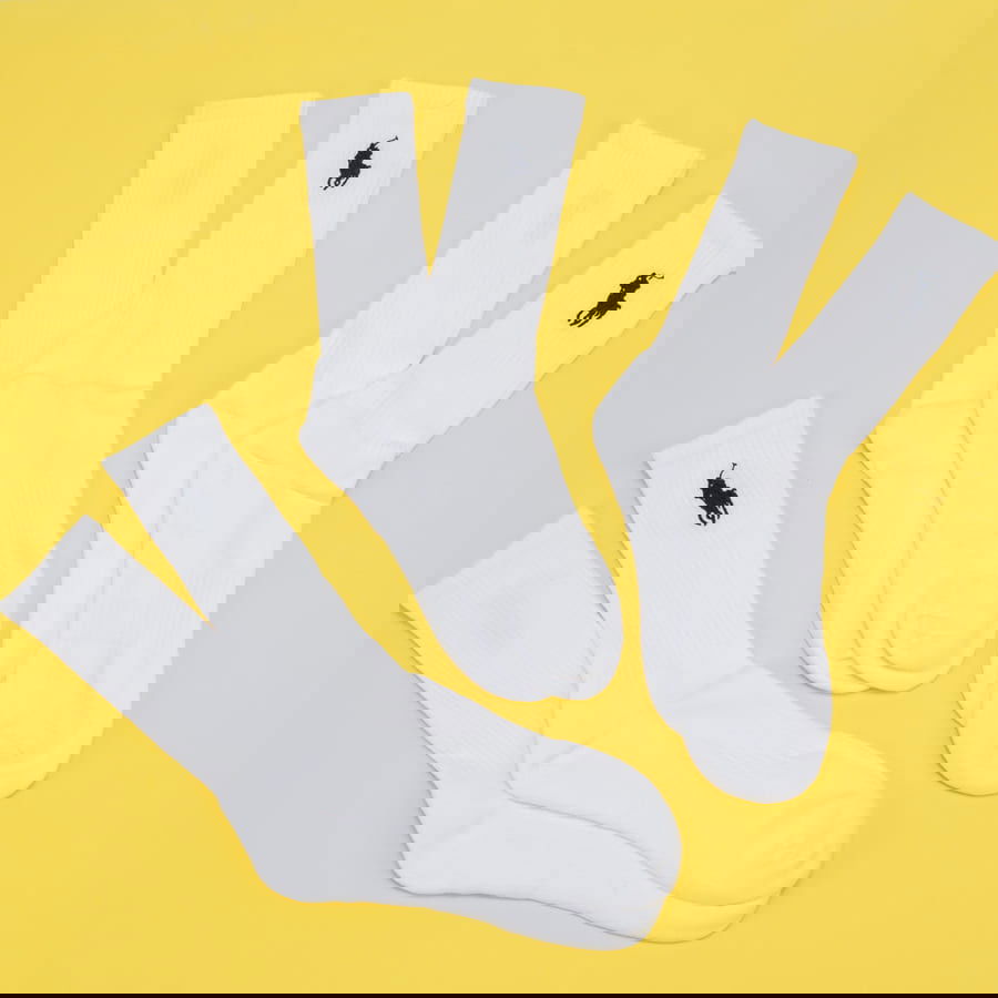 Чорапи Polo by Ralph Lauren Classic Sport Socks Бяло | 449858064001, 1