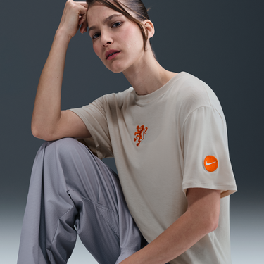 Тениска Nike Nike One Dri-FIT Relaxed Netherlands Short Sleeve T-Shirt Бежово | HJ4120-106, 3