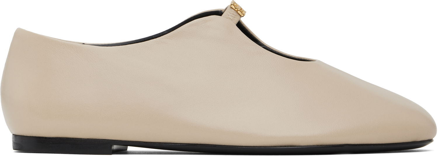Облекло Givenchy Givenchy 4G Liquid Ballerina Flats Бежово | BE500VE16Q257, 0