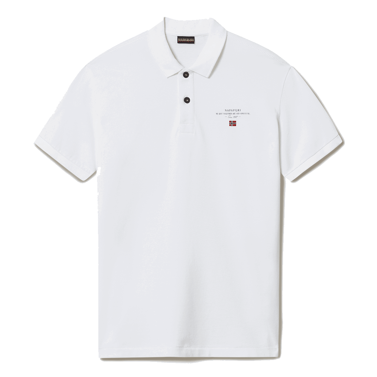 Поло тениска Napapijri Napapijri Elbas Polo Shirt Бяло | NP0A4GDL0021, 0