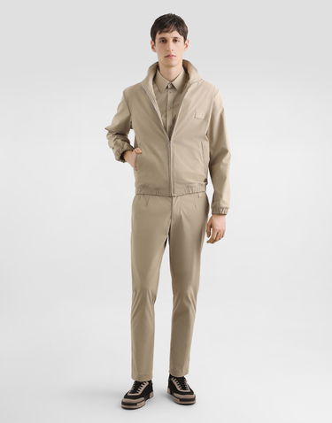 Панталони Dolce & Gabbana Dolce & Gabbana Nylon Canvas Trousers Бежово | GW13ETFUUDDM2827, 1