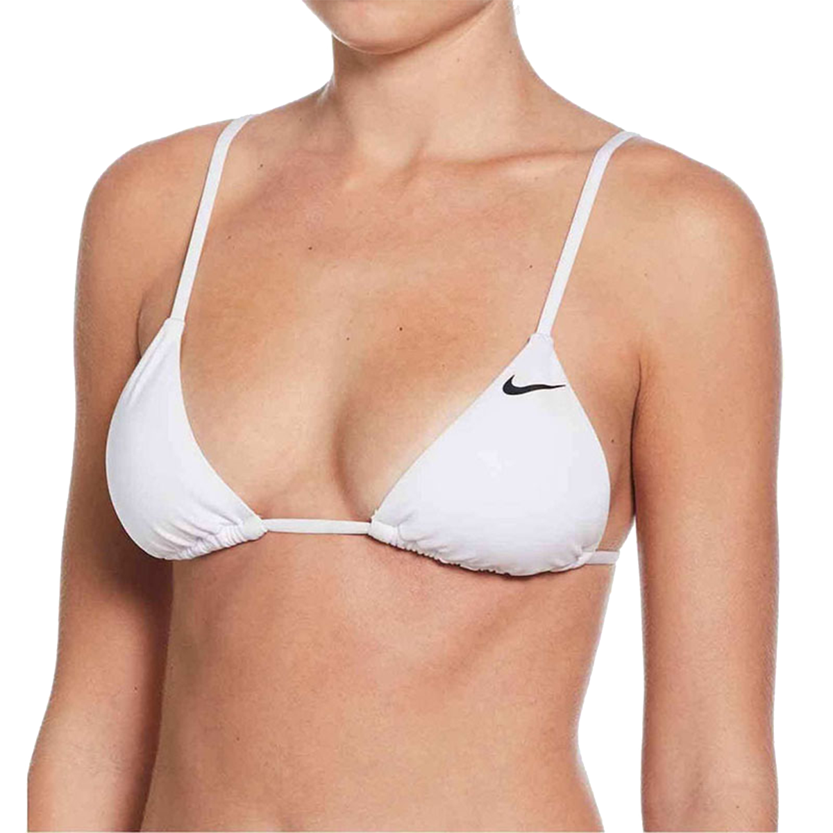 Бански Nike Nike Triangle Bikini Top Бяло | NESSF239-100, 0