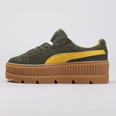 Кецове и обувки Puma Cleated CreeperSuede Wn's rosin - lemon - vanilla ice Сиво | 366268 01, 1