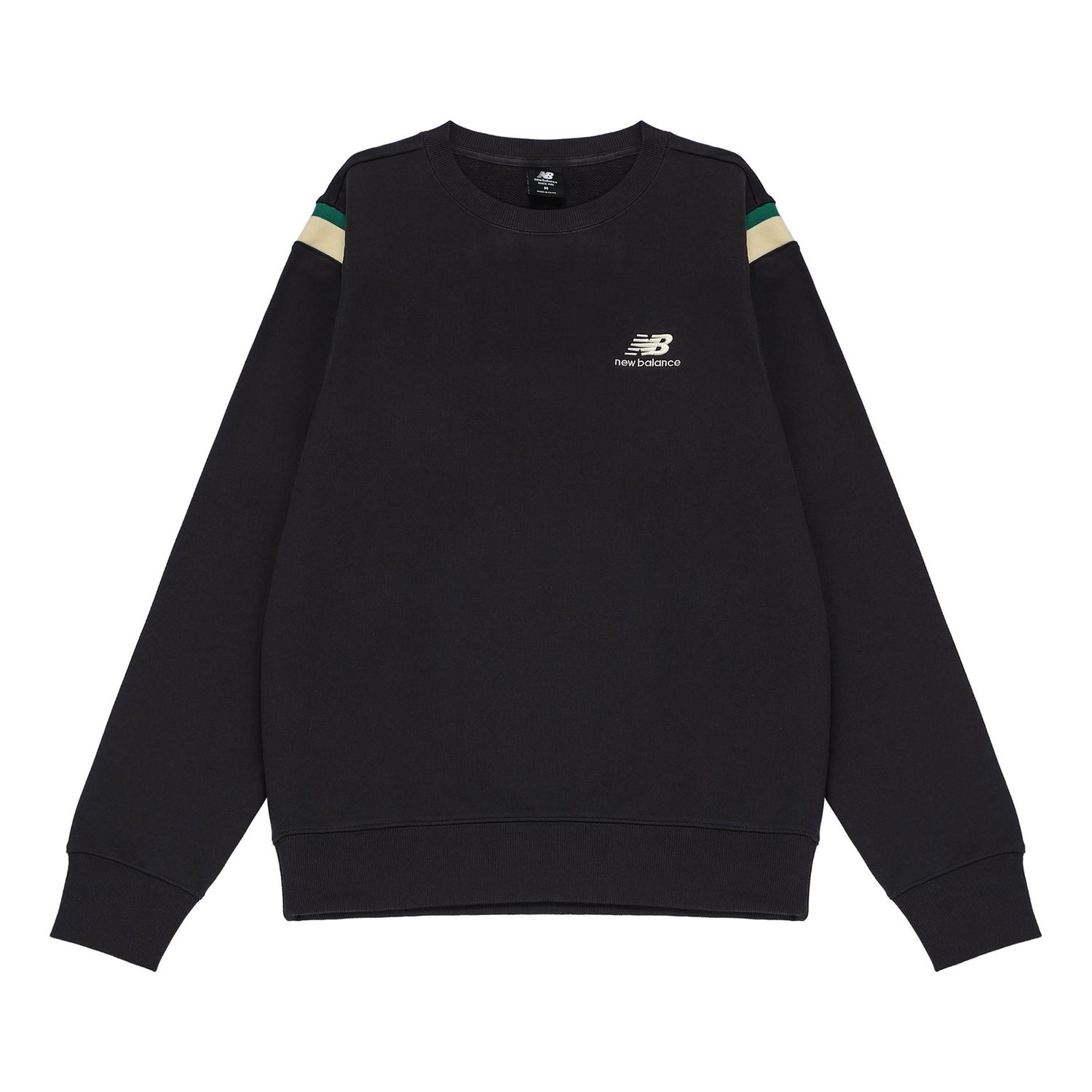 Суитчър New Balance Lifestyle Sweatshirt Черно | AMT23559-PHM, 0