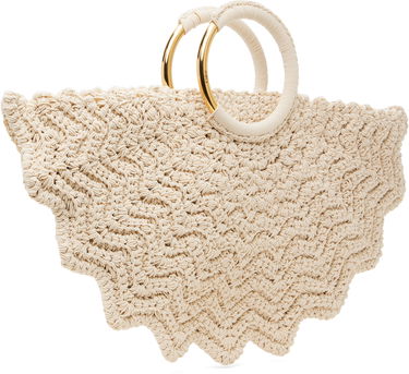 Дамска чанта CHLOÉ Chloé Small Paravent Bracelet Bag Черно | CH25US622P23, 4