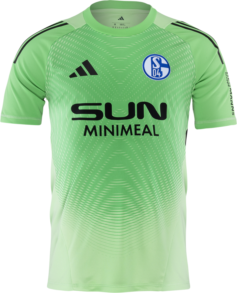 Фланелка adidas Originals FC Schalke 04 Goalkeeper Jersey 2025/26 Зелено | 6s04jp4379