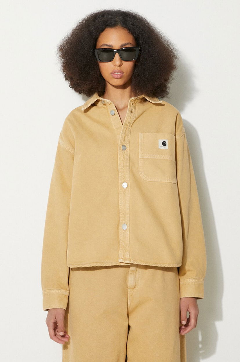 Яке Carhartt WIP Georgia Transitional Oversize Jacket Бежово | I033747.1YH4J