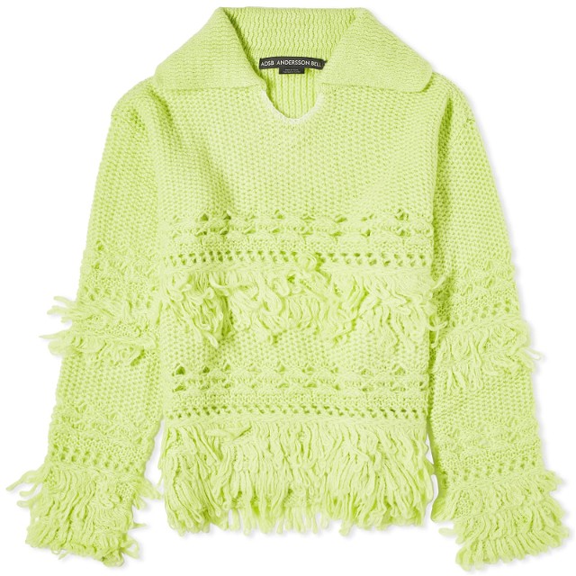 Loches Polo Sweater "Lime"