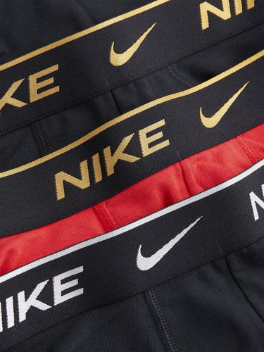 Боксерки Nike 3 Pack Trunk Boxershorts Черно | ke1008-exg, 1