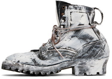 Кецове и обувки Maison Margiela Maison Margiela Sierra Bianchetto Boots Черно | S57WU0285 P8192, 2