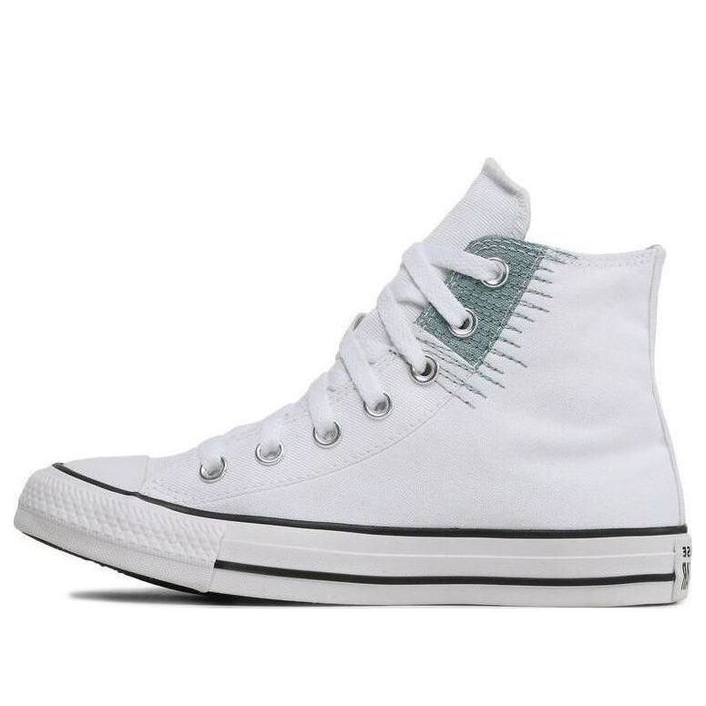 Кецове и обувки Converse Chuck Taylor All Star Hi Stitched Patch Бяло | A05031C, 0