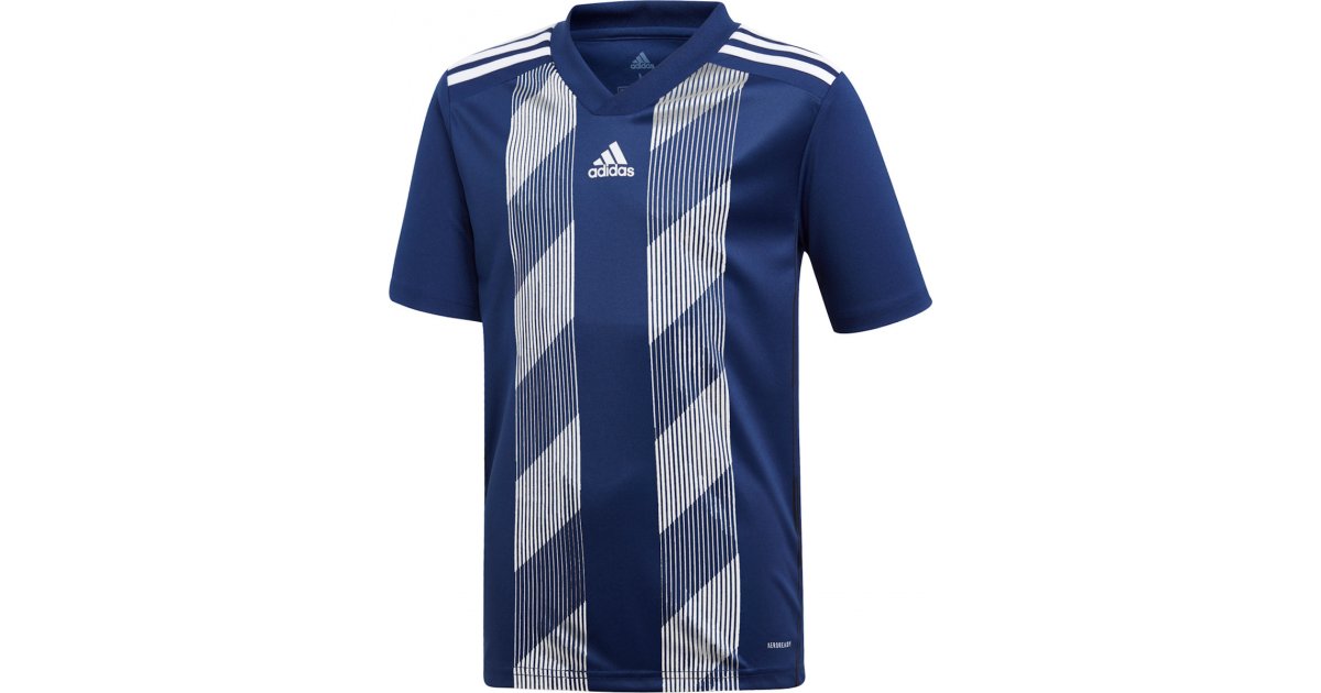 Фланелка adidas Originals Striped 19 Jersey Синьо | du4397, 1