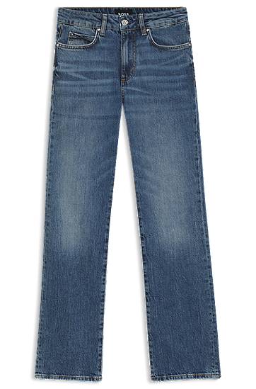 Дънки BOSS Slim-Fit Comfort-Stretch Jeans Синьо | 50545113, 0
