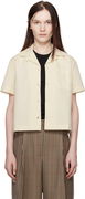 A.P.C. Maeva Cropped Camp Collar Shirt