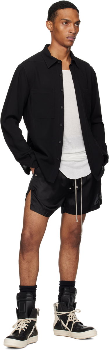 Риза Rick Owens Rick Owens Concordians Work Shirt Черно | RU02E1292 WA, 3