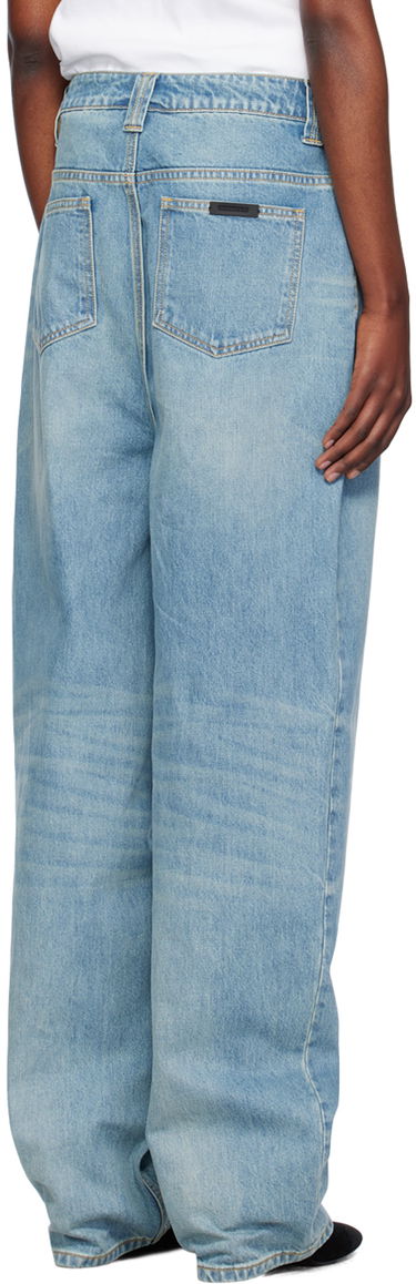 Дънки Fear of God Essentials Straight Leg Jeans Синьо | 130BT245310FW, 2