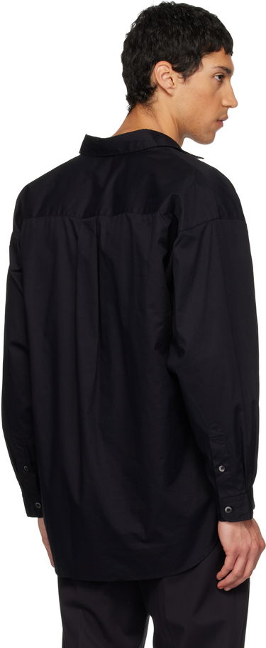 Риза Neighborhood Long Sleeve Over Shirt Черно | 252SPNH-SHM03, 2