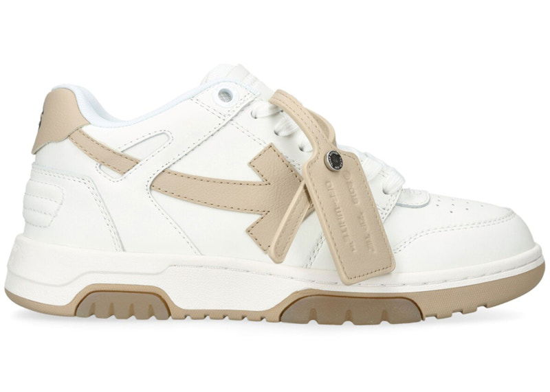 Кецове и обувки Off-White Out Of Office Low White Sand W Бежово | OWIA259S23LEA0010117, 0