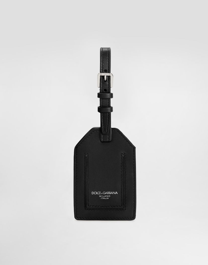 Ключодържатели Dolce & Gabbana Vittoria Calfskin Luggage Tag Onesize Черно | BB7863AW11880999