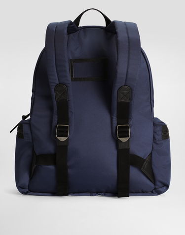 Раница Dolce & Gabbana Nylon Backpack With Dg Rubber Patch Тъмно синьо | EM0084AU92780651, 2