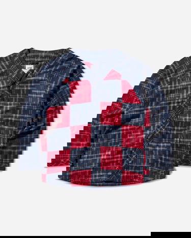Риза Vans OTW Flannel Blocked Button-Down Shirt Многоцветен | VN000R5TJDU1, 3