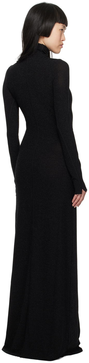 Pокля rag & bone Rag & Bone Lilith Maxi Dress Черно | WAC23H3010T910, 2