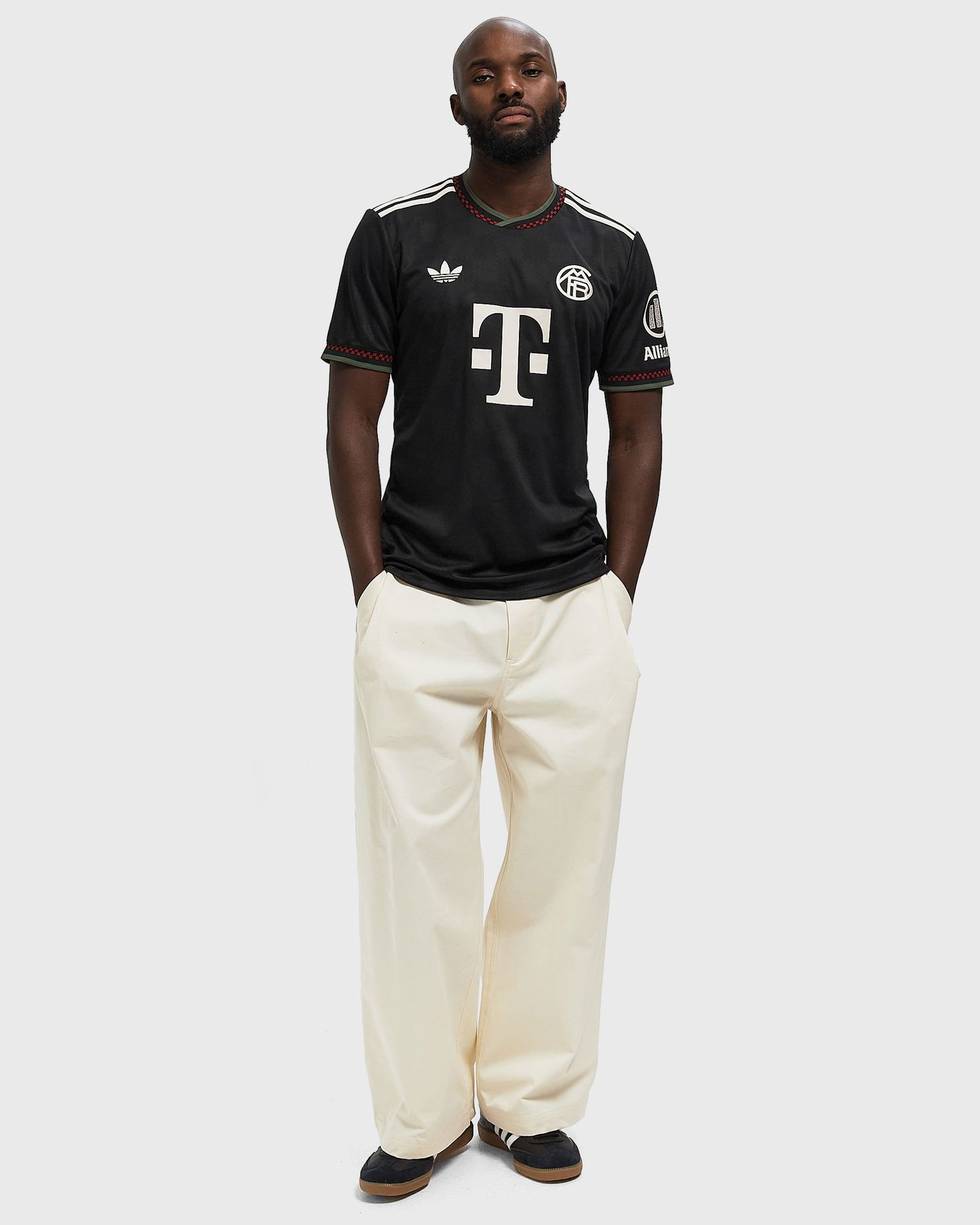 Фланелка adidas Originals FC Bayern x BSTN 3rd Soccer Jersey Черно | KE6801, 1