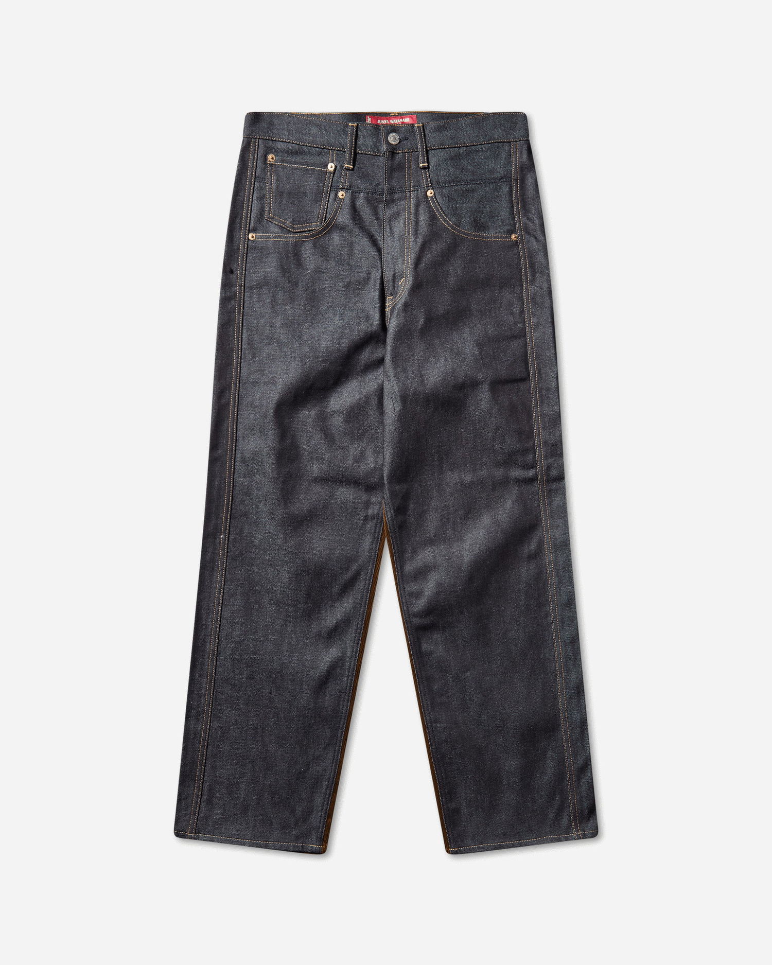 Панталони Junya Watanabe Contrast Trim Trousers Кафяво | WP-P202-W25 1, 1