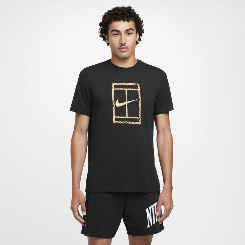 Тениска Nike Dri-FIT Tennis T-Shirt Черно | HF6217-010