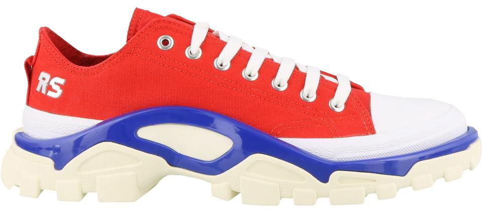 Кецове и обувки adidas Originals Detroit Runner Raf Simons Red Silver Червено | EE7936, 0