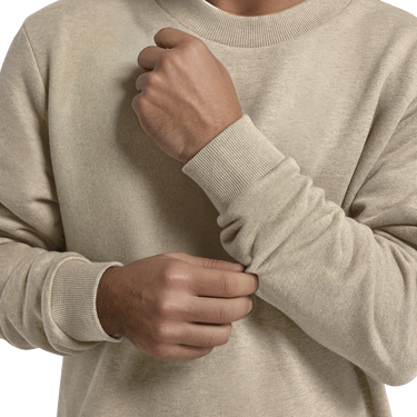 Суитчър Allbirds Merino Blend Sweatshirt, Size Small Бежово | A12116M, 3