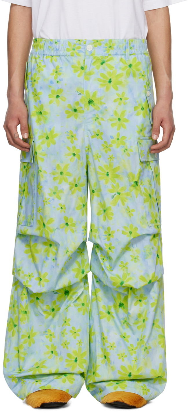 Карго панталони Marni Parade Cargo Pants Зелено | PUMU0247A1 UTC330, 0