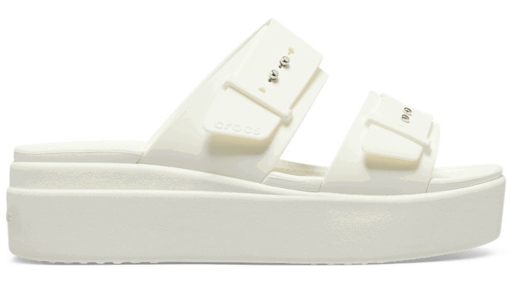 Кецове и обувки Crocs Brooklyn Buckle Sandals Бяло | 207431-0WV, 0
